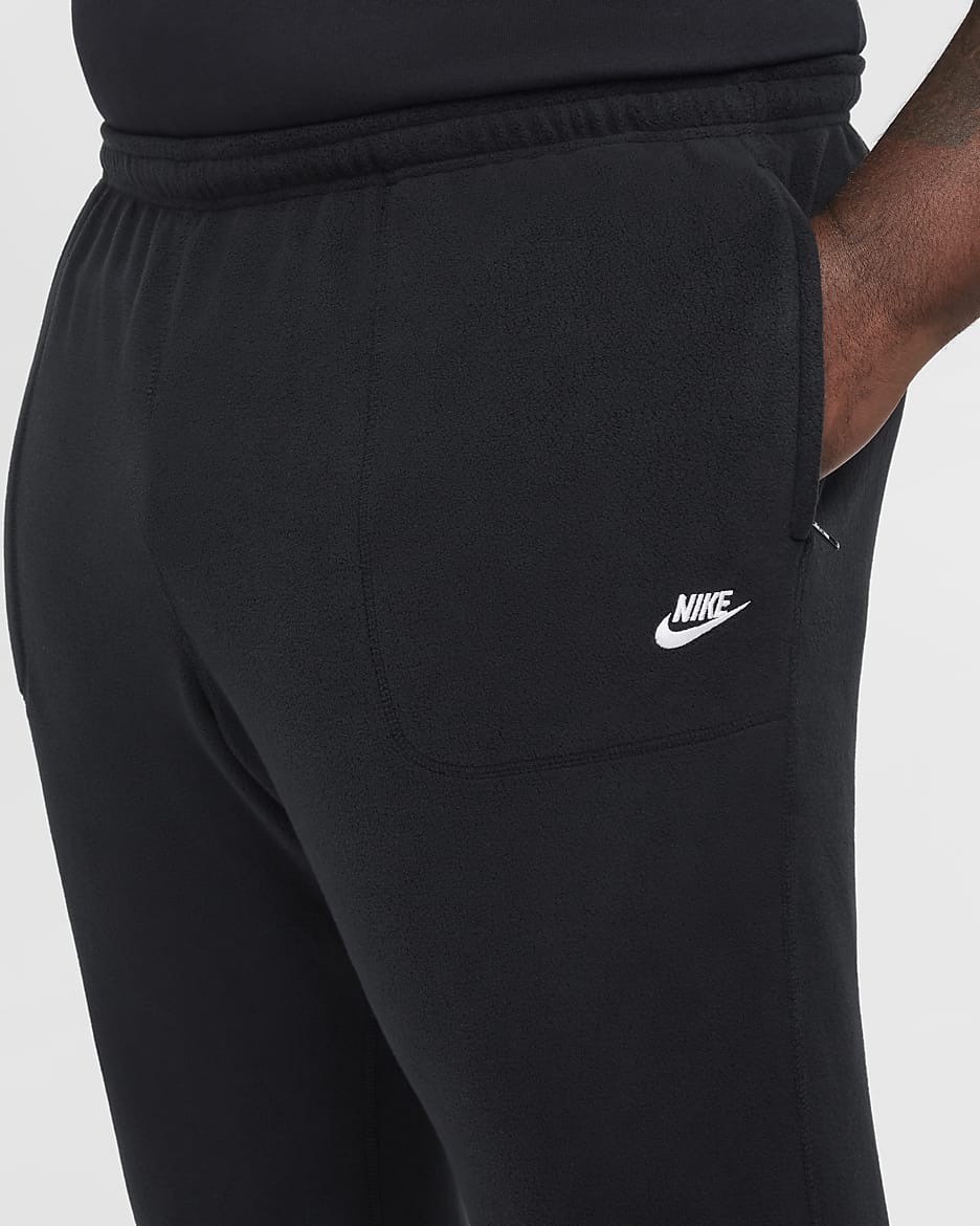 Nike Sportswear Club Men's Winterized Trousers - Black/White