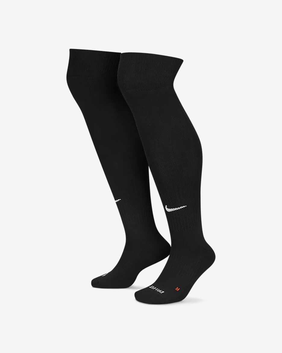 Calcetines de Béisbol/Softbol hasta la rodilla para niños (2 pares) Nike Swoosh Nike - Negro/Blanco