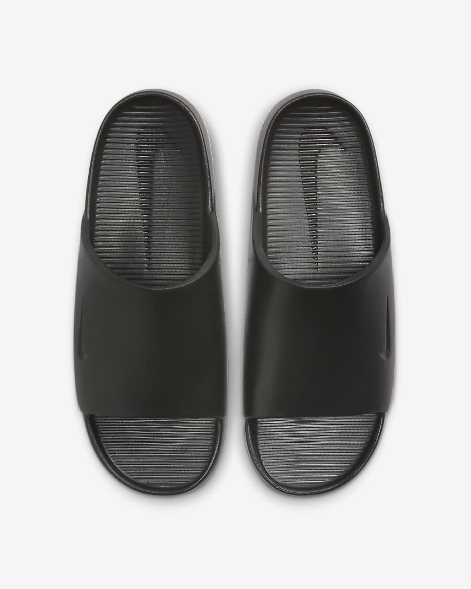 Nike Calm Men's Slides - Black/Gum Medium Brown/Black