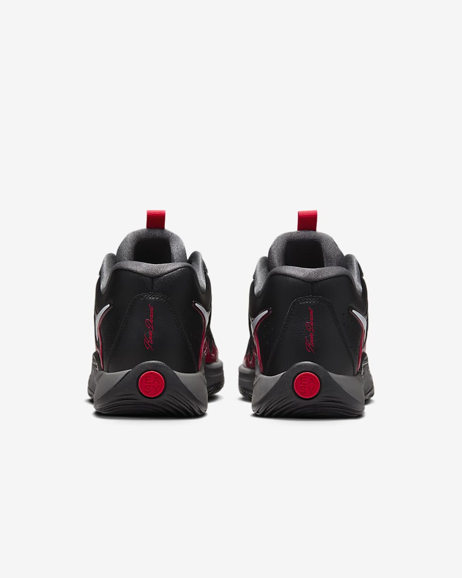 KD17 Basketball Shoes - Black/Iron Grey/University Red/White