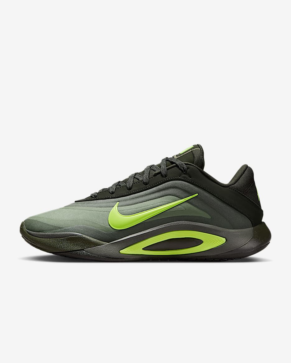 Scarpa da basket A'ja Wilson A'One "The Switch" - Sequoia/Cargo Khaki/Iron Green/Volt