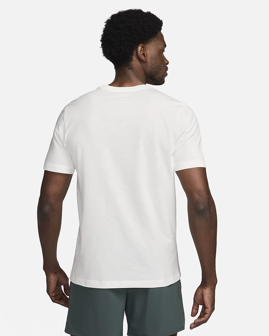 Męski T-shirt do fitnessu Nike Dri-FIT - Sail