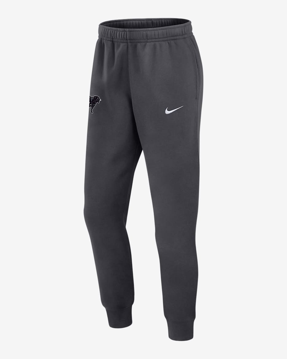 Pants universitarios Nike para hombre Prairie View A&M Club Fleece Team Issue - Antracita
