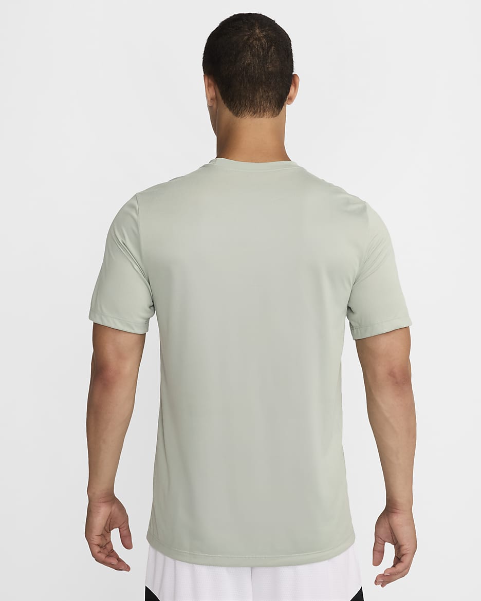 T-shirt de basquetebol Dri-FIT Nike para homem - Jade Horizon