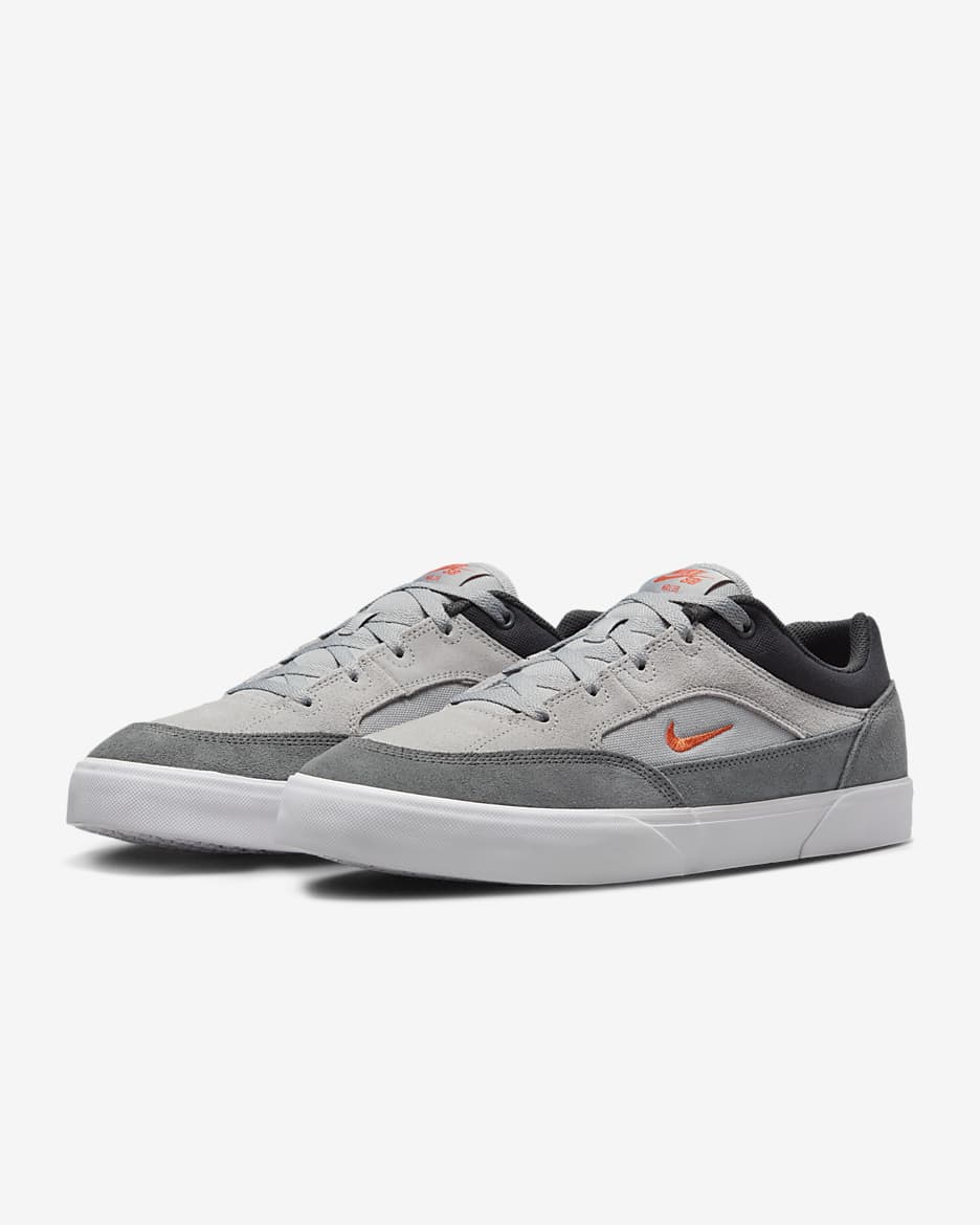 Tenis para hombre Nike SB Malor - Gris humo claro/Gris humo oscuro/Gris humo/Arcilla cósmico