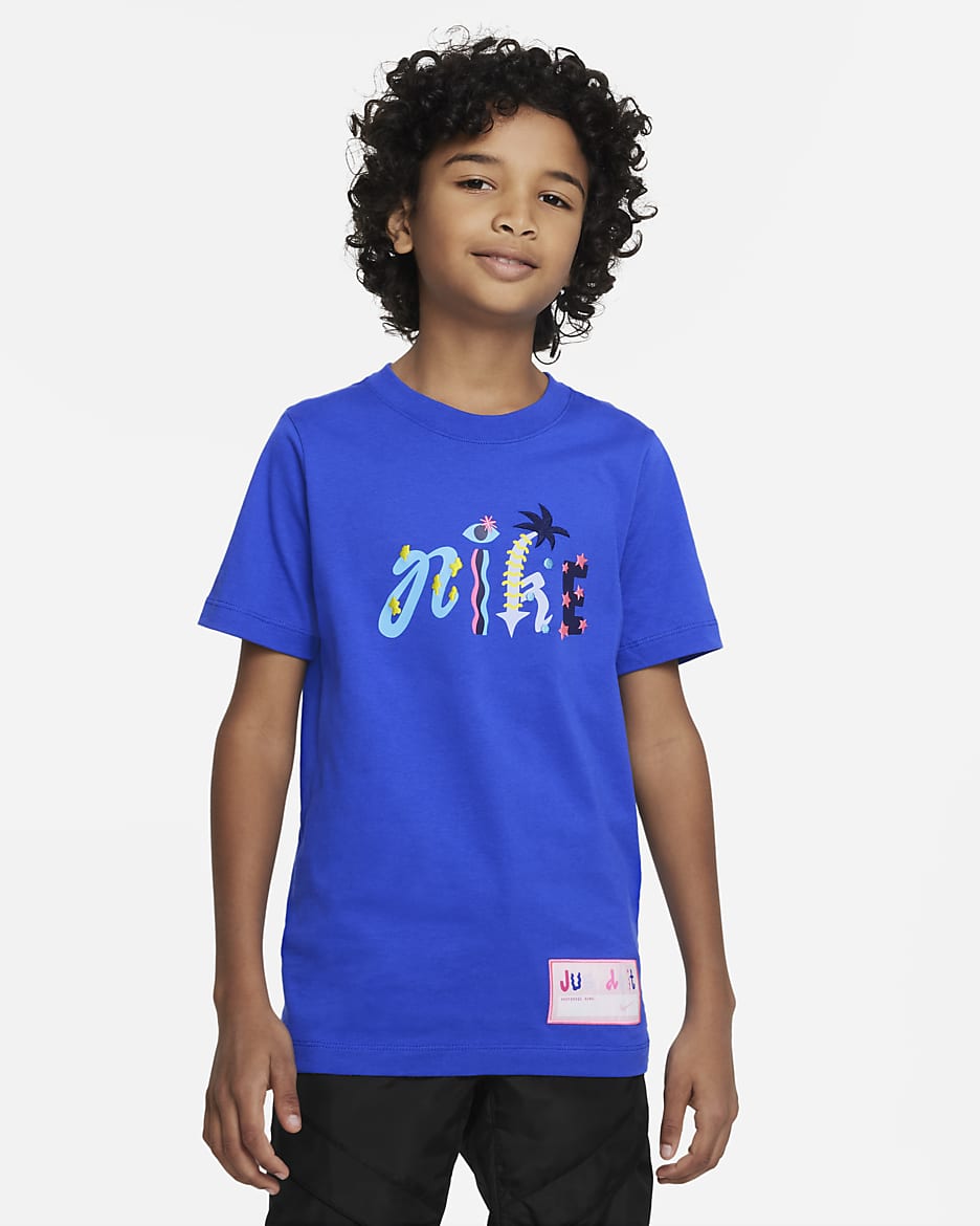 Nike Sportswear Big Kids' T-Shirt - Game Royal