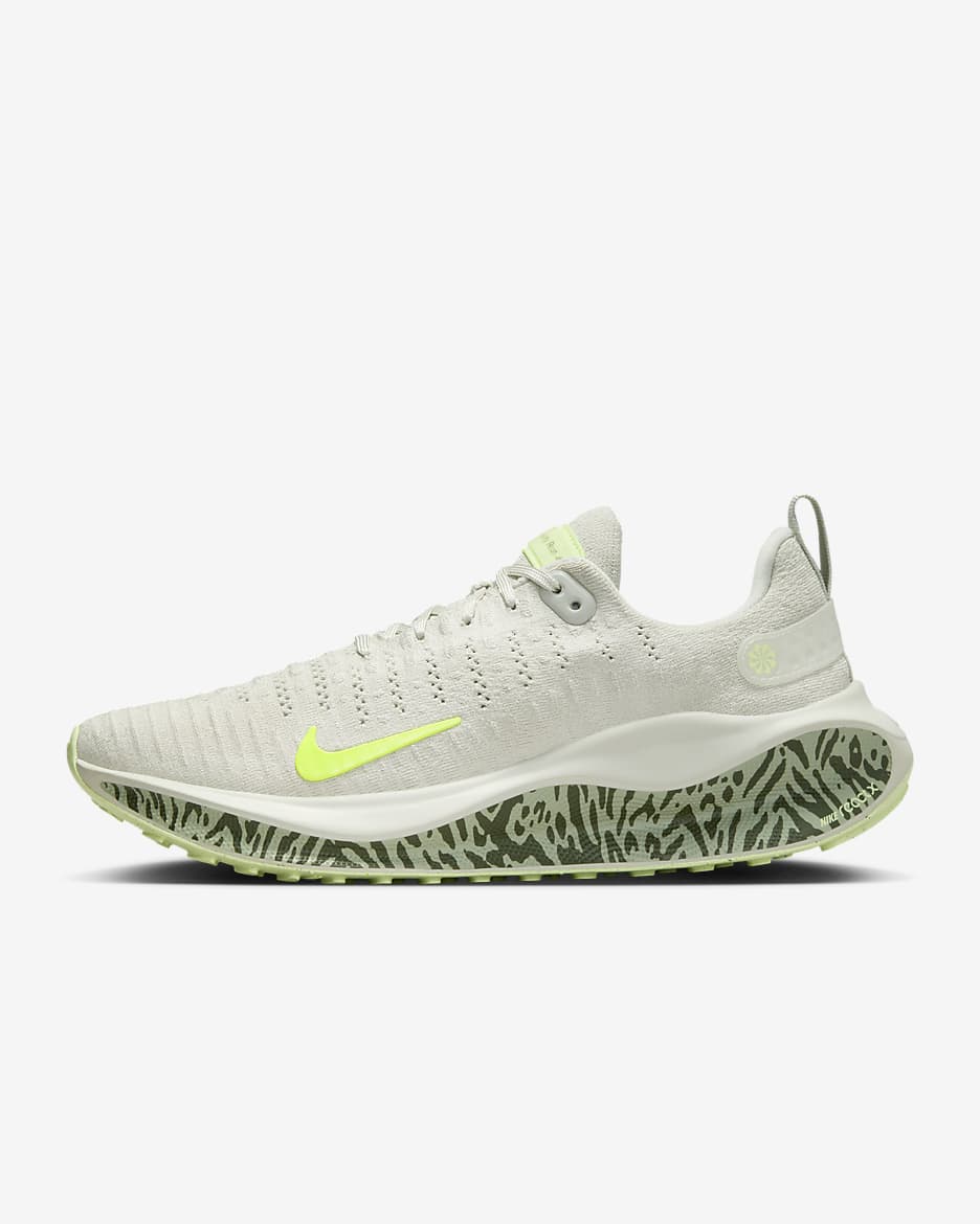 Tenis de correr en carretera para mujer Nike InfinityRN 4 Premium - Hueso claro/Voltio ligero/Caqui militar/Volt