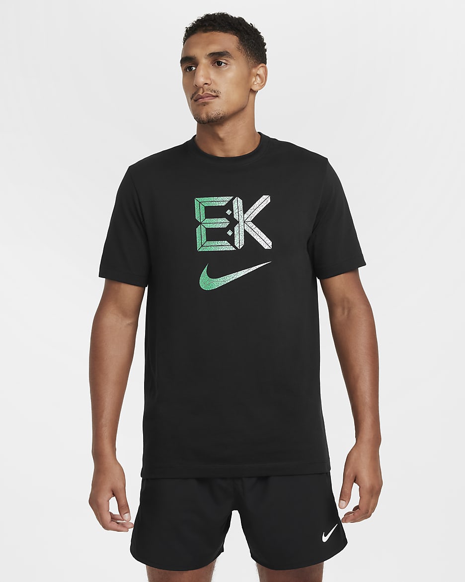 Nike "Kipchoge" Dri-FIT Lauf-T-Shirt (Herren) - Schwarz