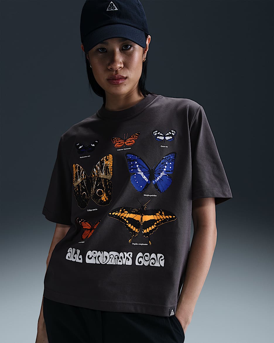 Playera Dri-FIT para mujer Nike ACG - Antracita