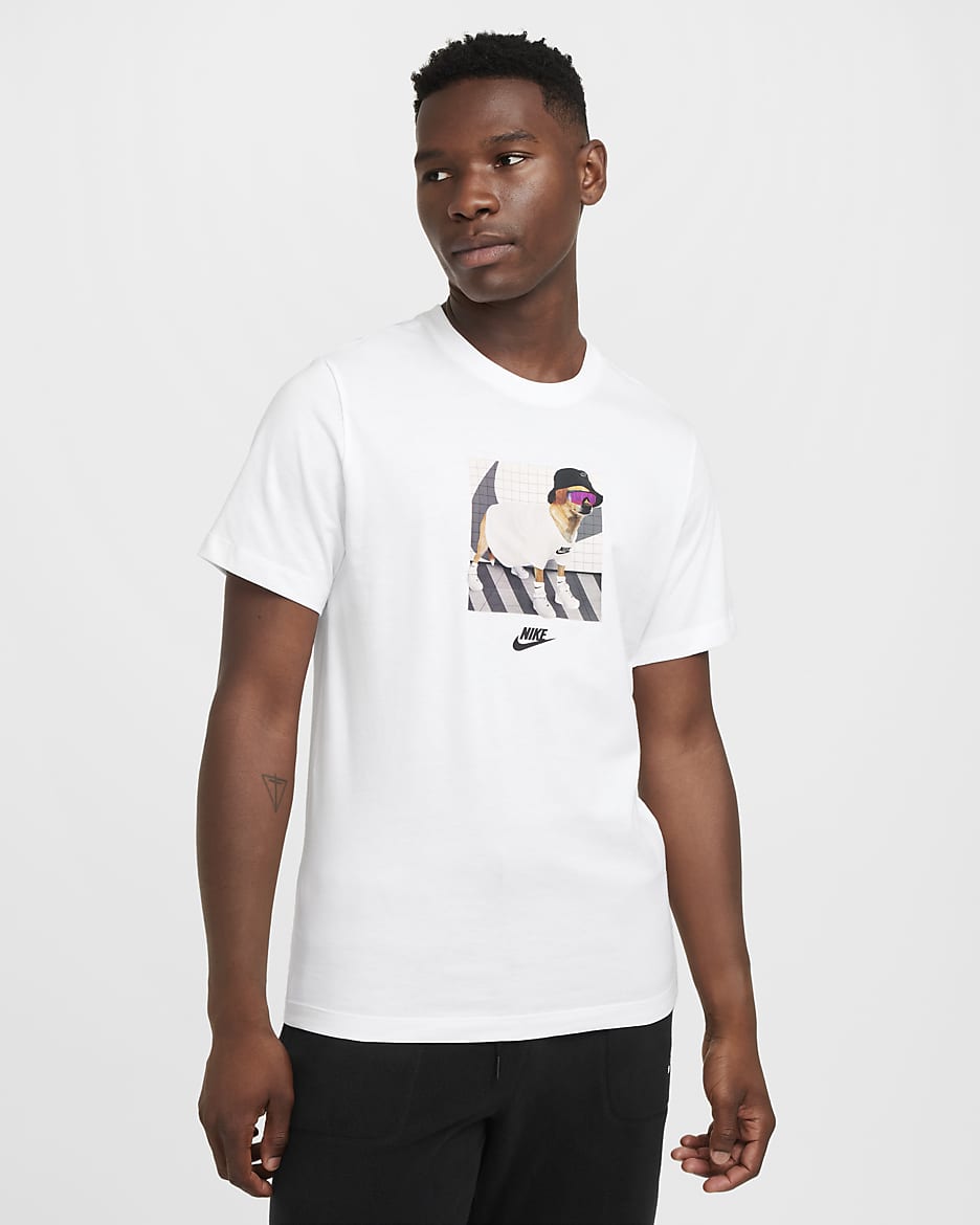 Playera Nike Sportswear 
 - Blanco