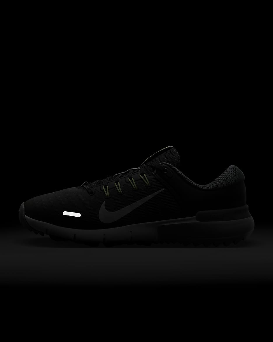 Nike Free Golf NN Golf Shoes (Wide) - Black/Iron Grey/Volt/White