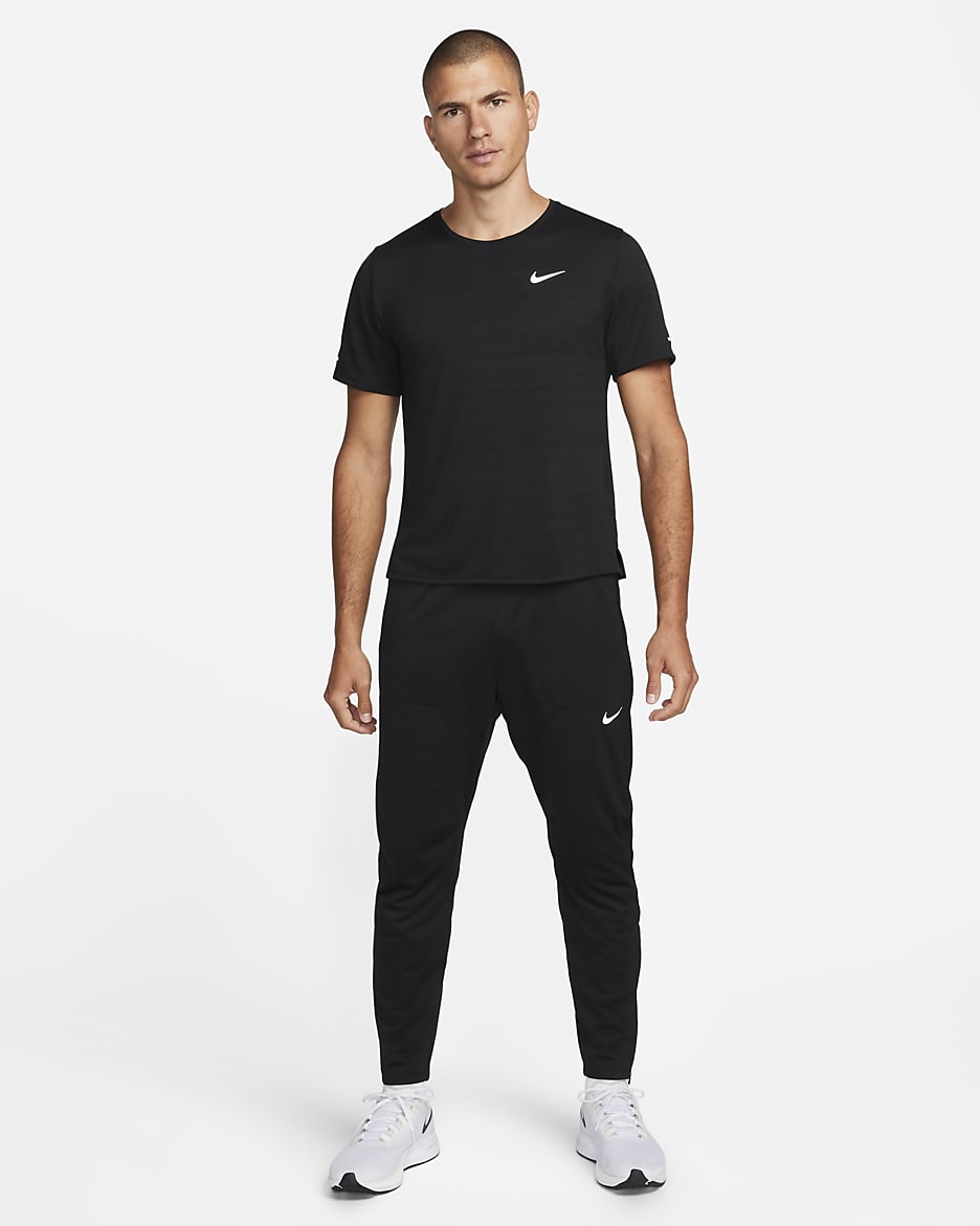 Nike Phenom Dri-FIT-maskinstrikkede løbebukser til mænd - sort