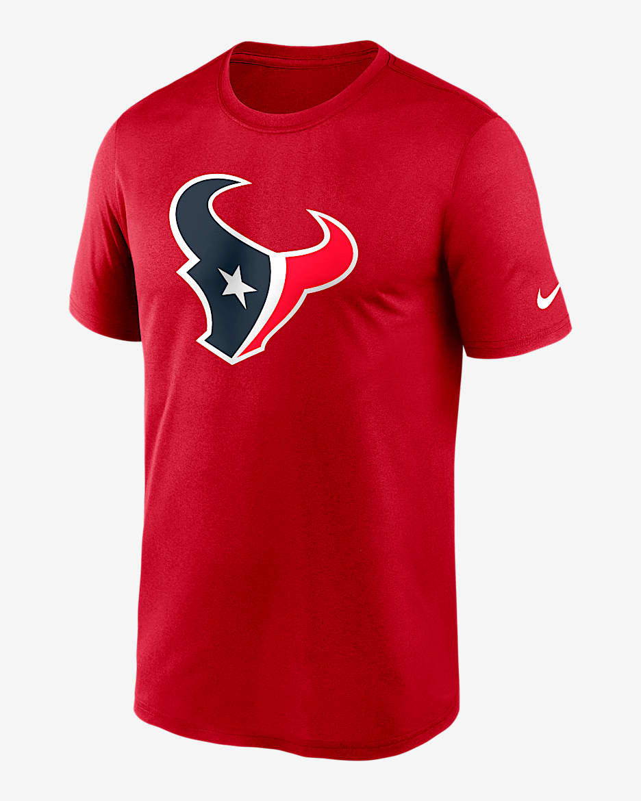 Playera Nike Dri-FIT de la NFL para hombre Houston Texans Legend Logo - Rojo