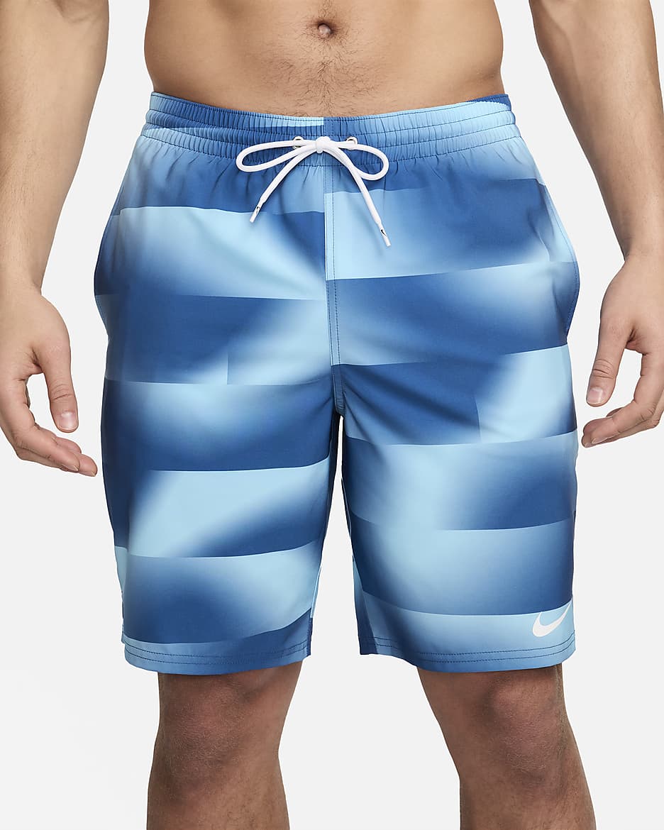 Shorts de vóleibol de 23 cm para hombre - Azul cancha