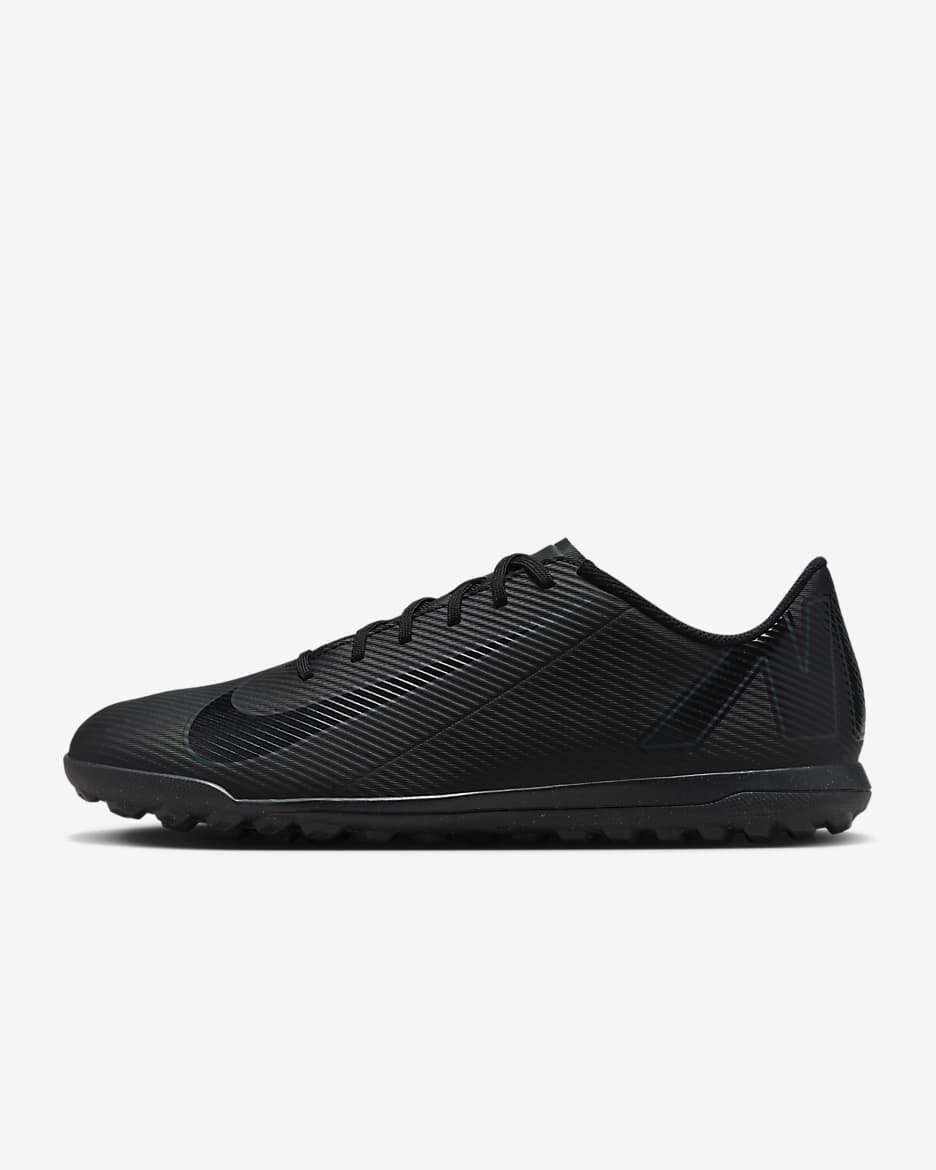 Nike Mercurial Vapor 16 Club TF Low-Top Fußballschuh - Schwarz/Deep Jungle/Schwarz