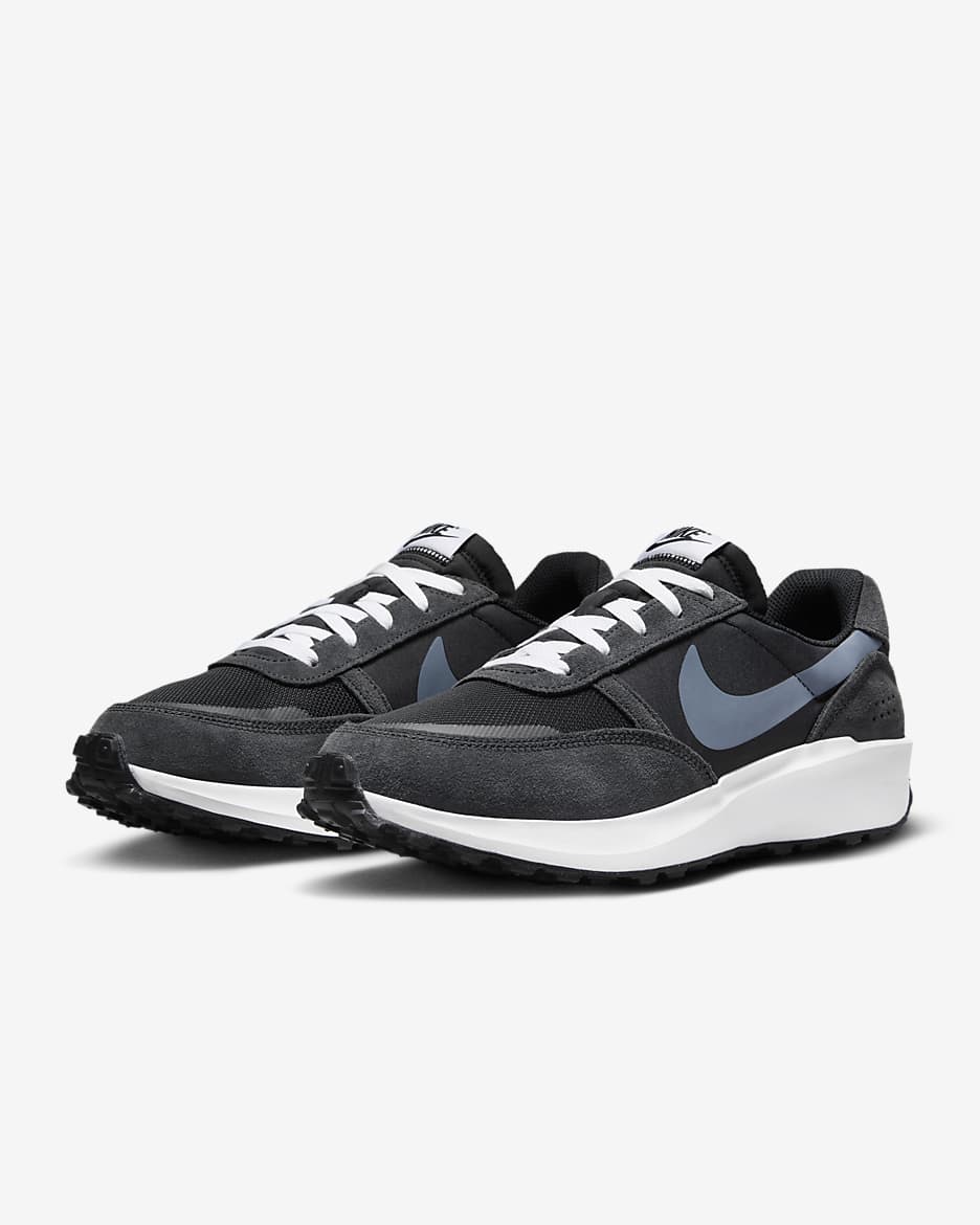 Nike Waffle Nav Men's Shoes - Black/Off-Noir/White