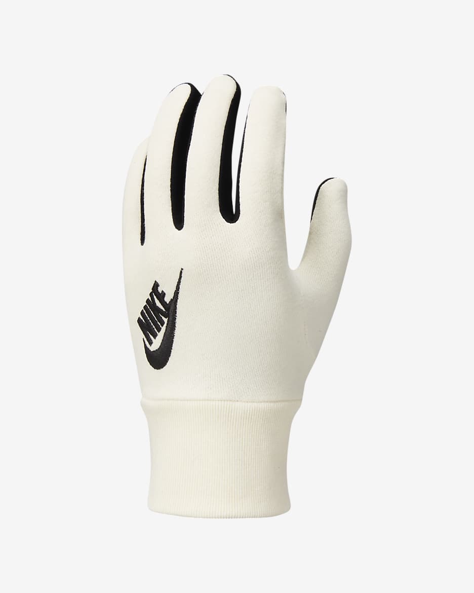 Nike Club Fleece Women's Gloves - White/Black