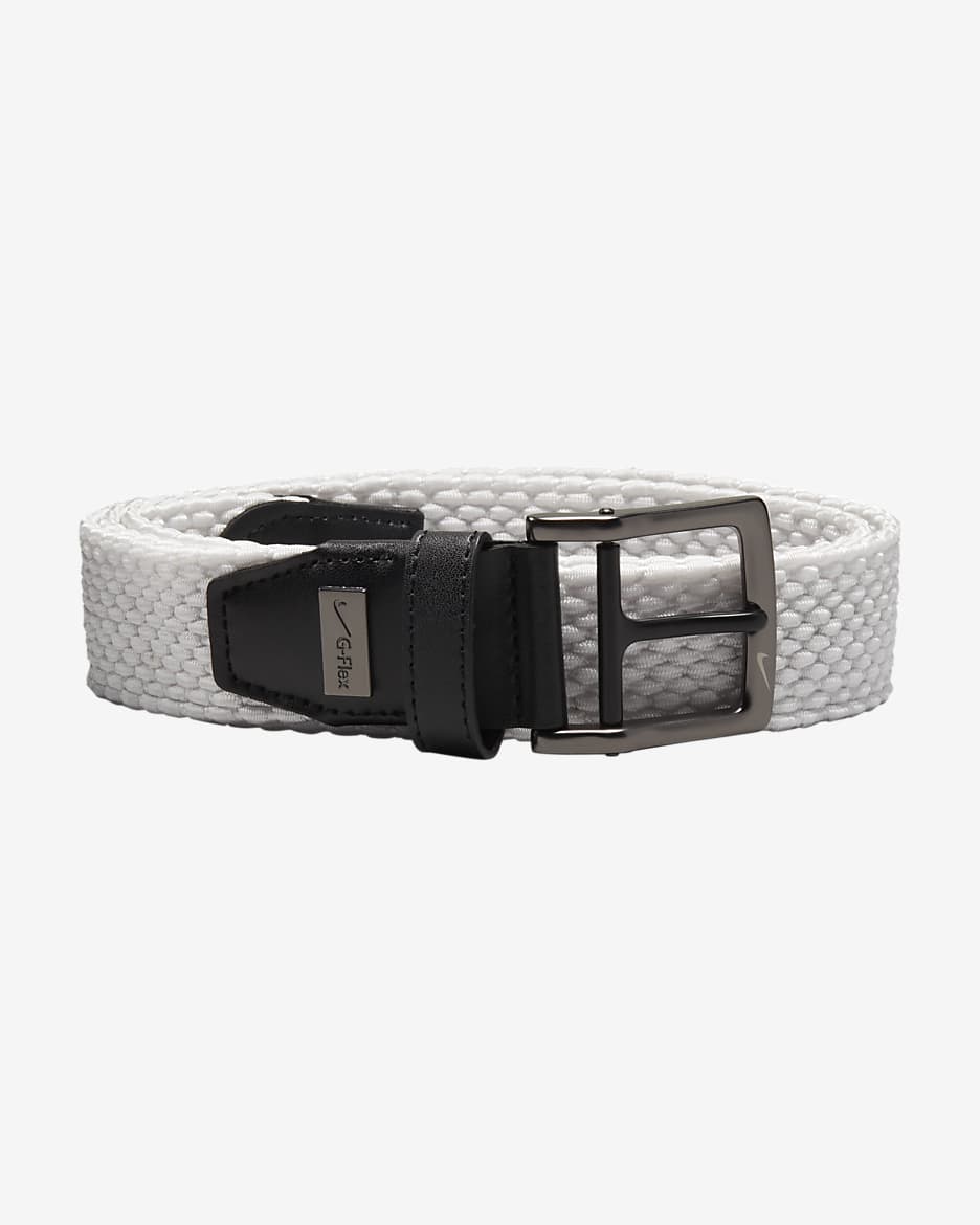 Nike Stretch Woven Belt - White