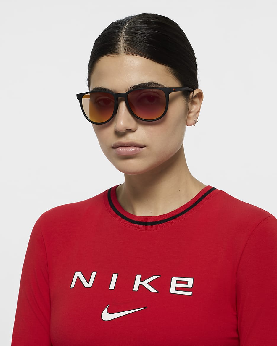 Lentes de sol Road Tint Nike Cool Down - Negro/Naranja