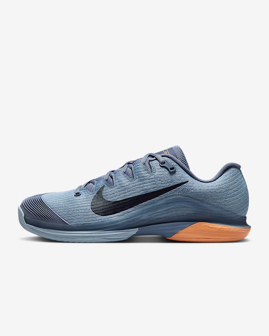 Chaussure de tennis pour surface dure Nike Vapor 12 pour homme - Ashen Slate/Light Armory Blue/Marrakesh/Obsidian