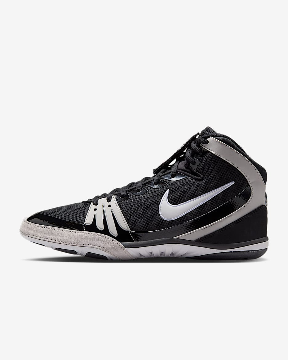 Nike Freek Men's Wrestling Shoes - Black/True White