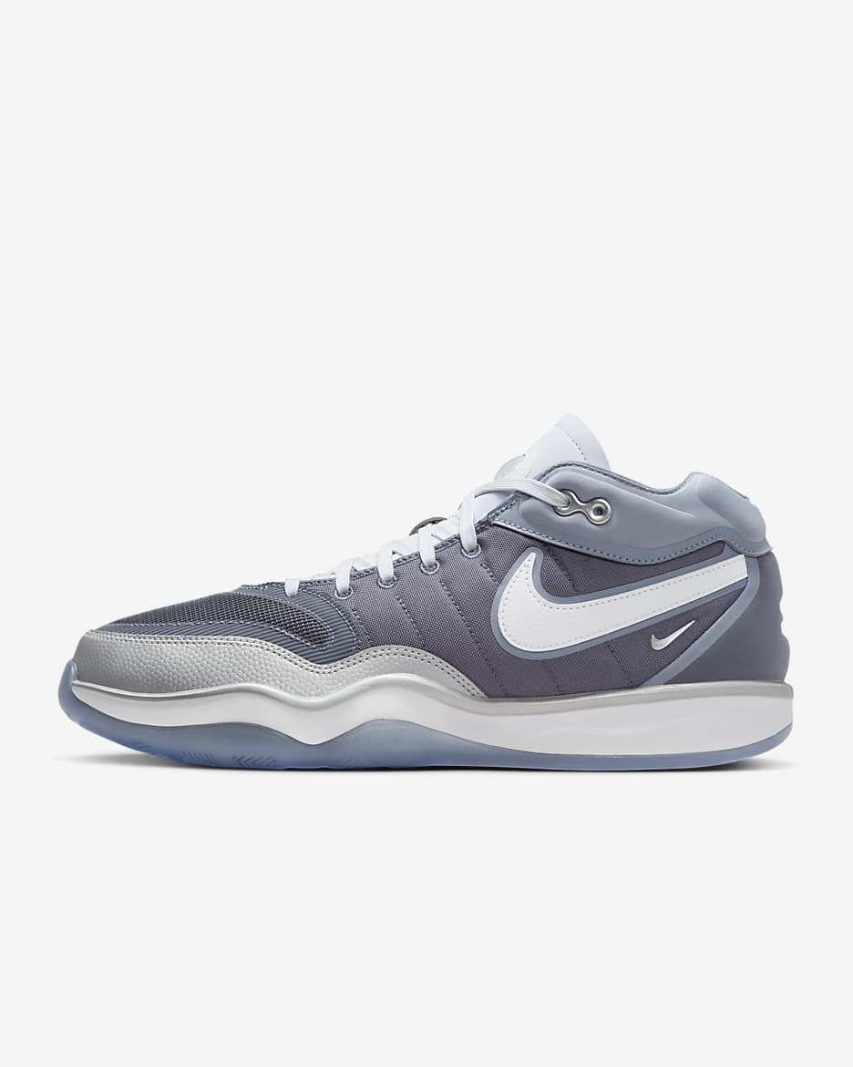 Παπούτσια μπάσκετ Nike G.T. Hustle 2 - Light Carbon/Football Grey/Λευκό