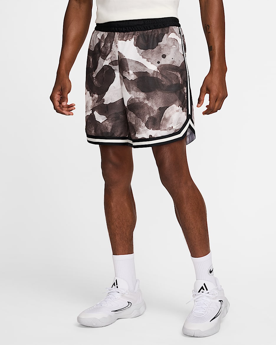 Ανδρικό σορτς μπάσκετ Dri-FIT Nike DNA 15 cm - Pale Ivory/Μαύρο/Pale Ivory