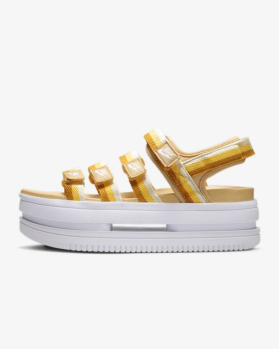 Nike Icon Classic Women's Sandals - Sesame/Chutney/Topaz Gold/White