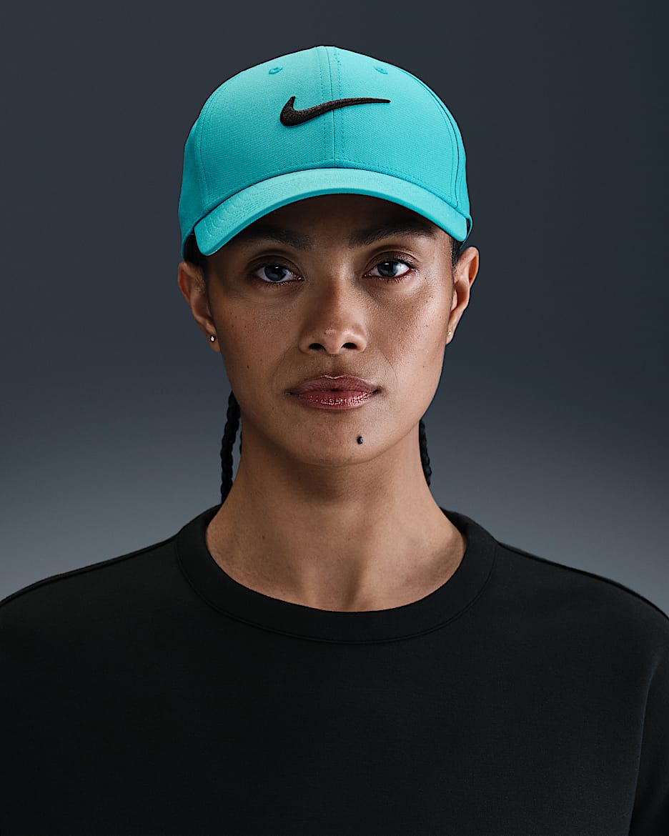 Nike Dri-FIT Club Structured Swoosh Cap - Dusty Cactus/Black