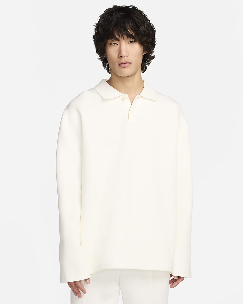 Nike Tech Fleece Reimagined Men's Polo - Sail