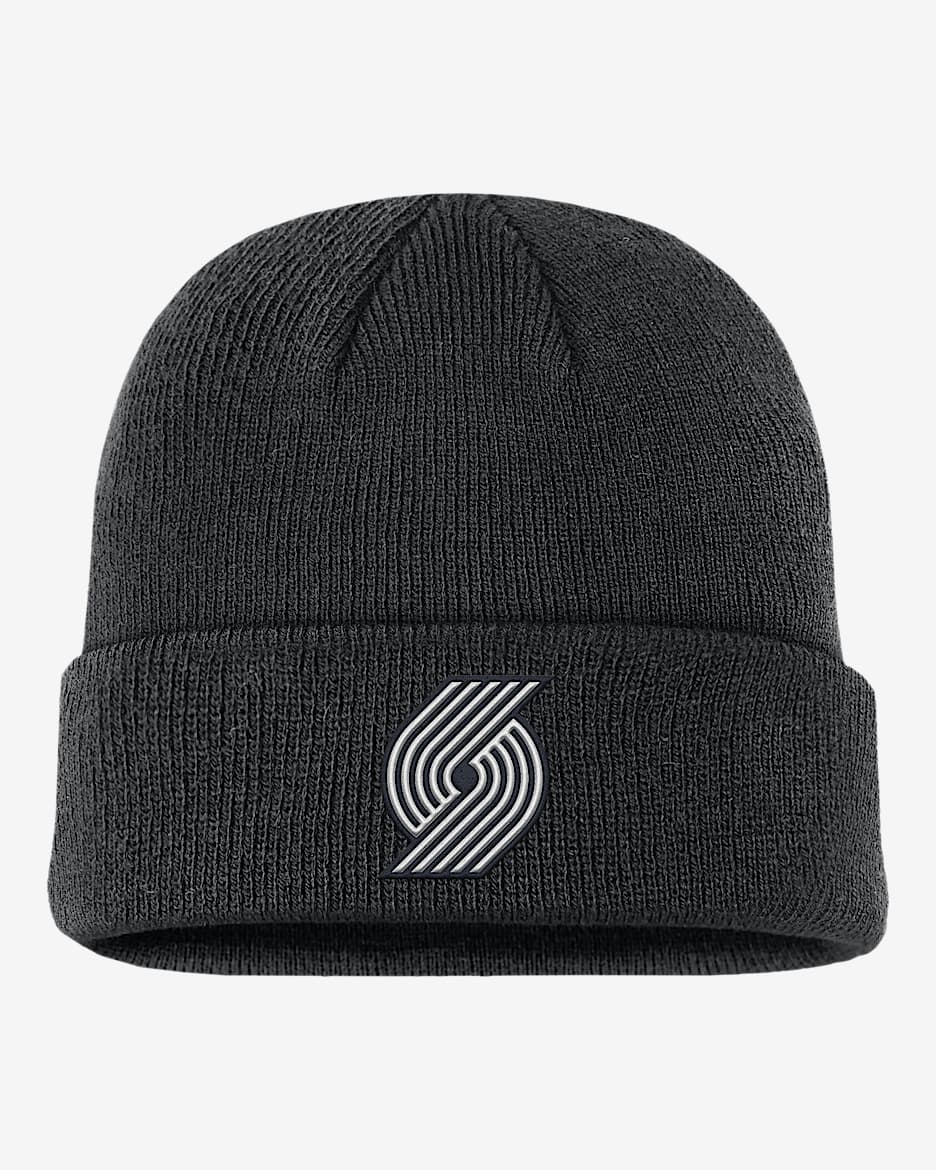Portland Trail Blazers Terra City Edition Nika NBA Beanie - Black