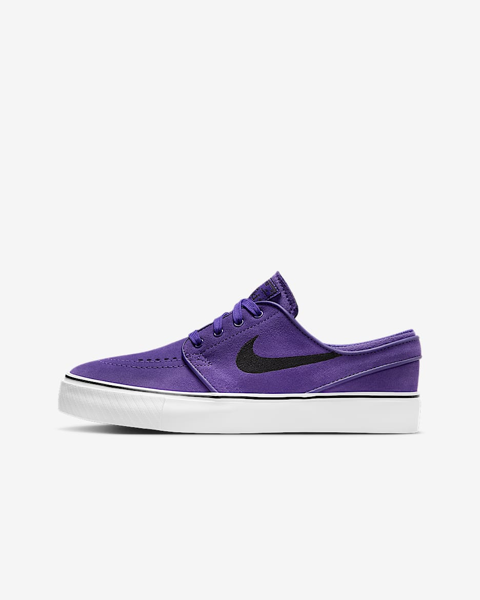 Nike SB Stefan Janoski Older Kids' Skate Shoes - Court Purple/Court Purple/White/Black