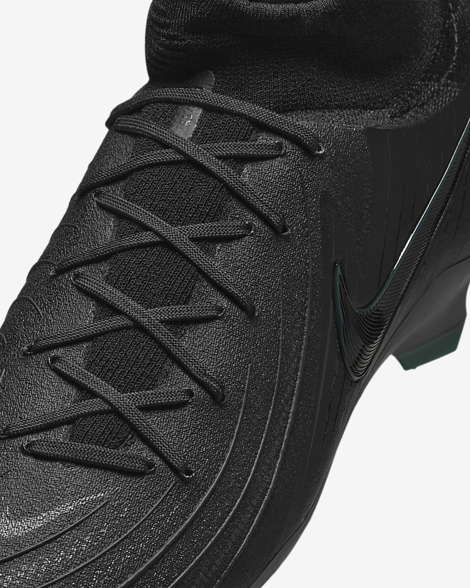 Nike Phantom Luna 2 Pro FG High-Top Football Boot - Black/Deep Jungle/Black