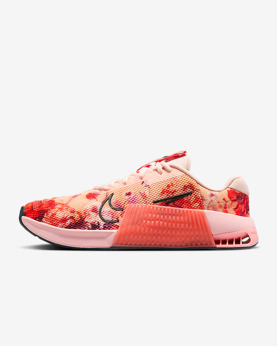 Nike Metcon 9 AMP Women's Workout Shoes - Washed Coral/Magic Ember/Pink Tint/Black