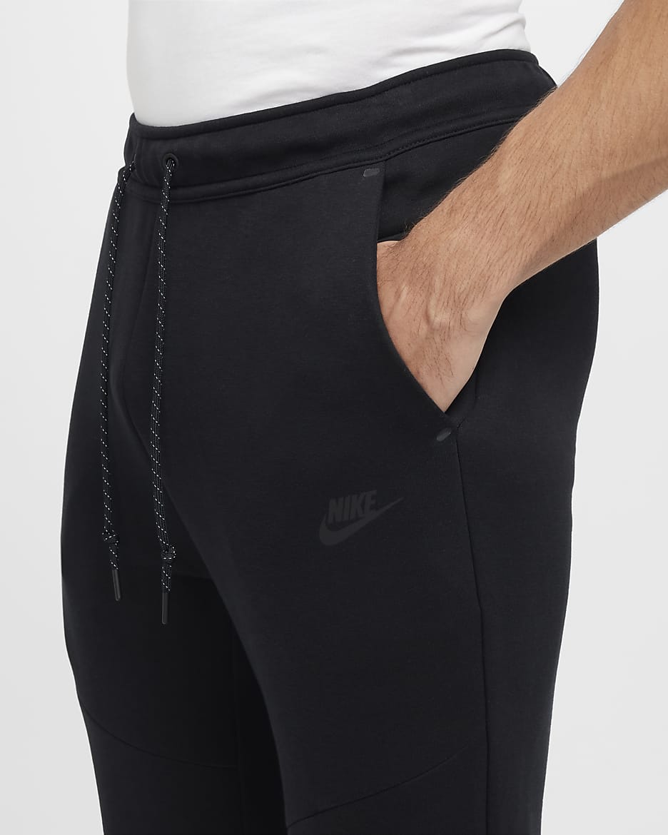 Nike Tech Men's Fleece Joggers - Black/Black