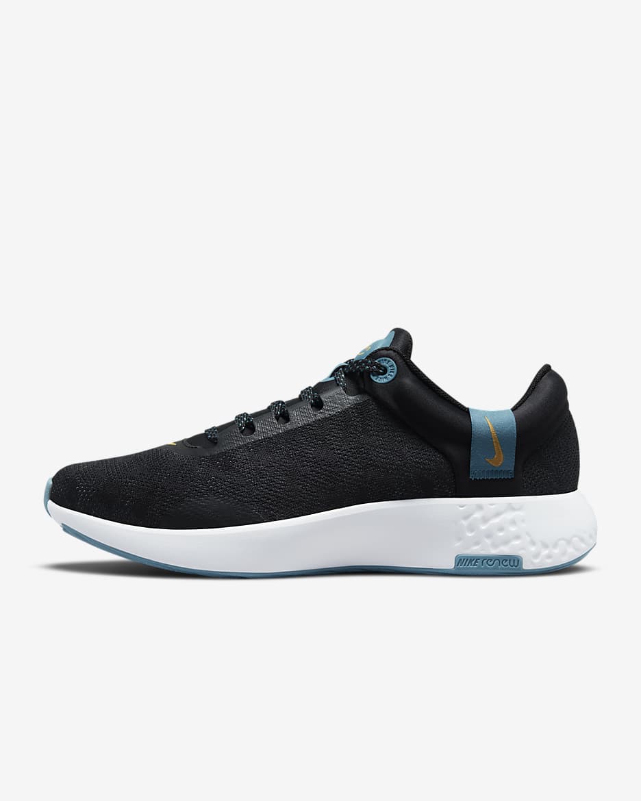 Nike Serenity Run 2 女款路跑鞋 - 黑色/Noise Aqua/Anthracite/Wheat Gold