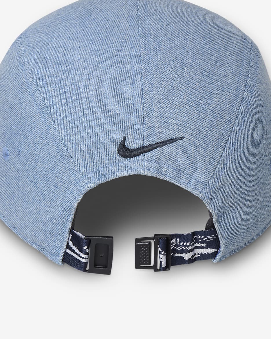 EE. UU. Fly Gorra de denim Nike Dri-FIT - Ashen Slate/Astronomy Blue/Obsidian