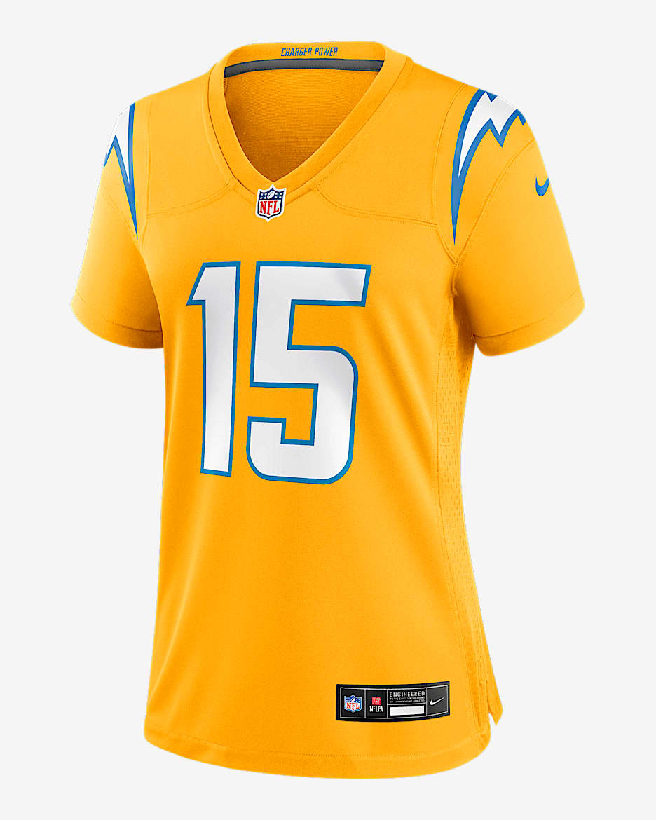 Ladd McConkey Los Angeles Chargers Women’s Nike NFL Game Jersey - Gold