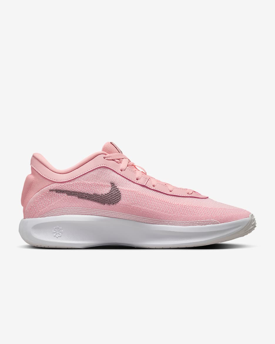 G.T. Hustle Academy EP Basketball Shoes - Pink Tint/White/Platinum Tint/Taupe Grey