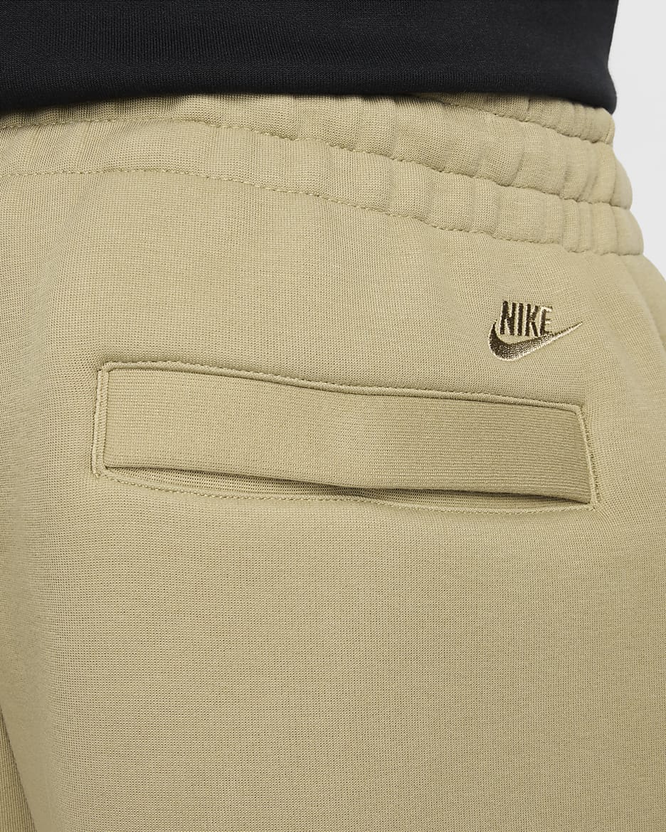 Nike Tech Men's Fleece Trousers - Neutral Olive/Neutral Olive