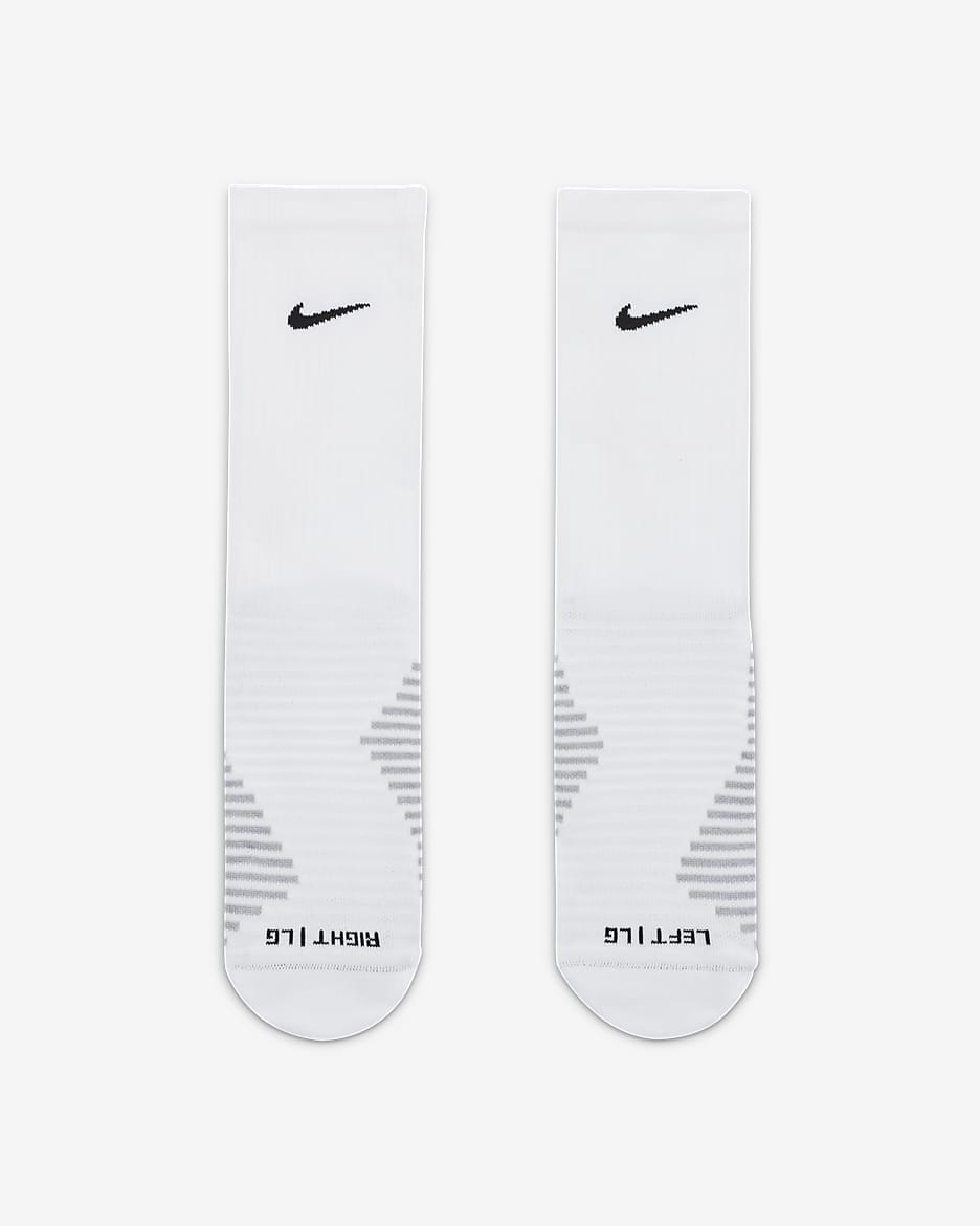 Chaussettes de football mi-mollet Nike Strike - Blanc/Noir