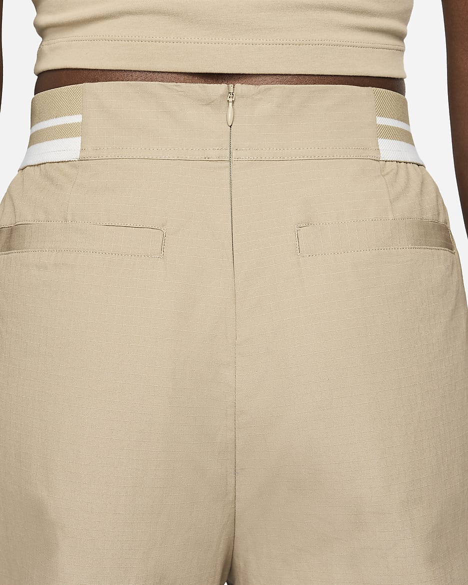 Nike Sportswear Collection Women's High-Waisted Pants - Khaki/Sail