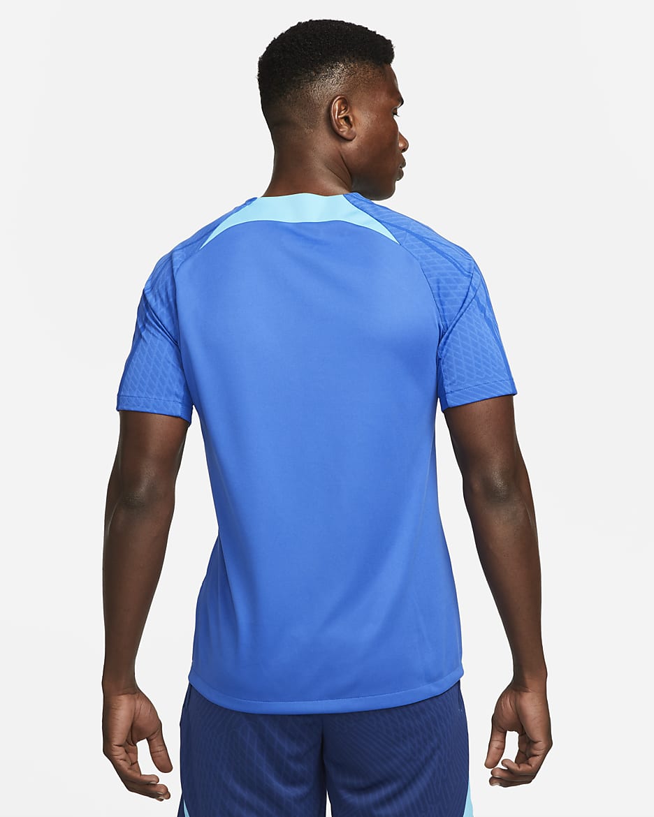 England Strike Men's Nike Dri-FIT Short-Sleeve Football Top - Game Royal/Blue Fury/Blue Fury