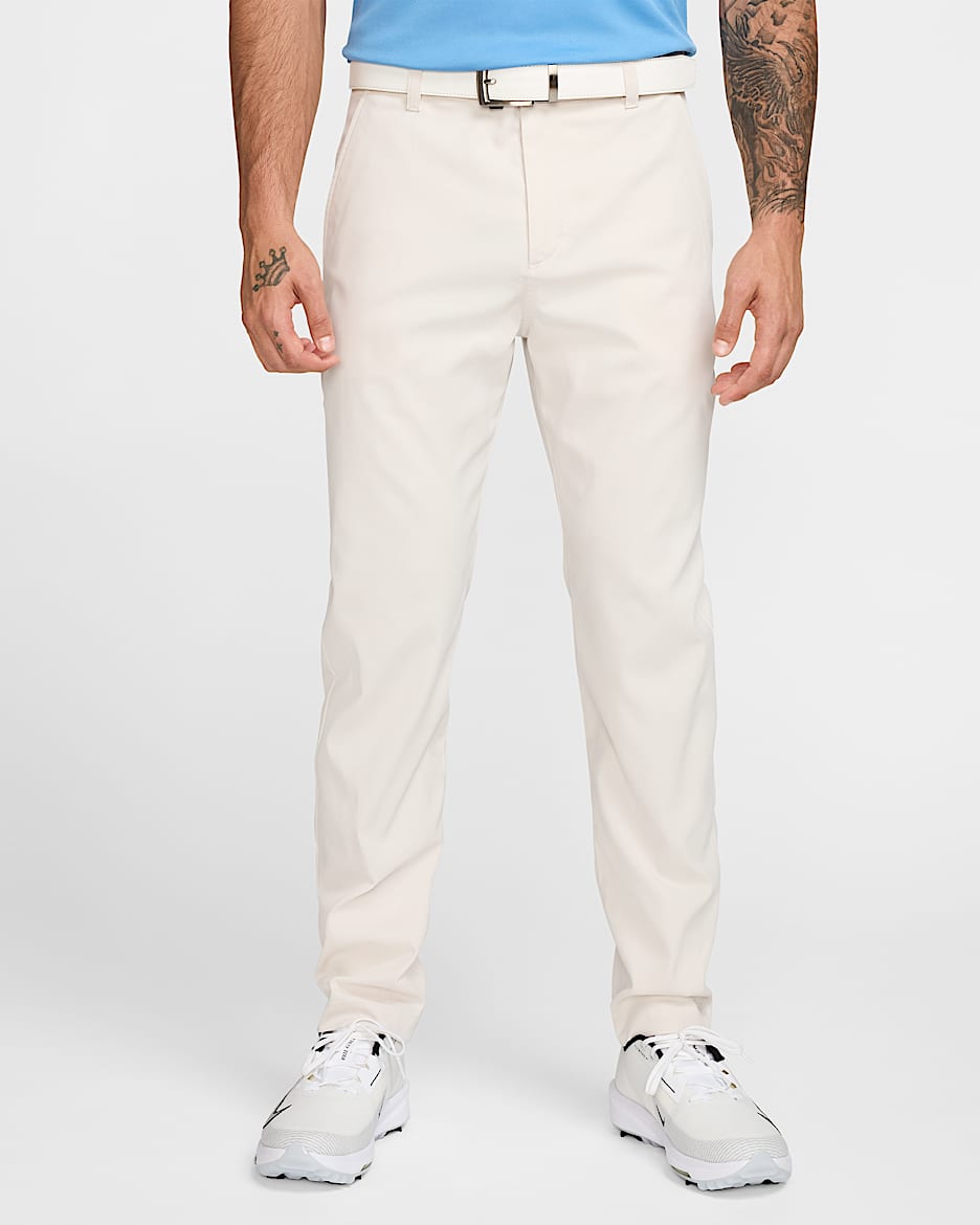 Nike Tour Repel chino golfbroek met aansluitende pasvorm voor heren - Light Orewood Brown/Light Orewood Brown