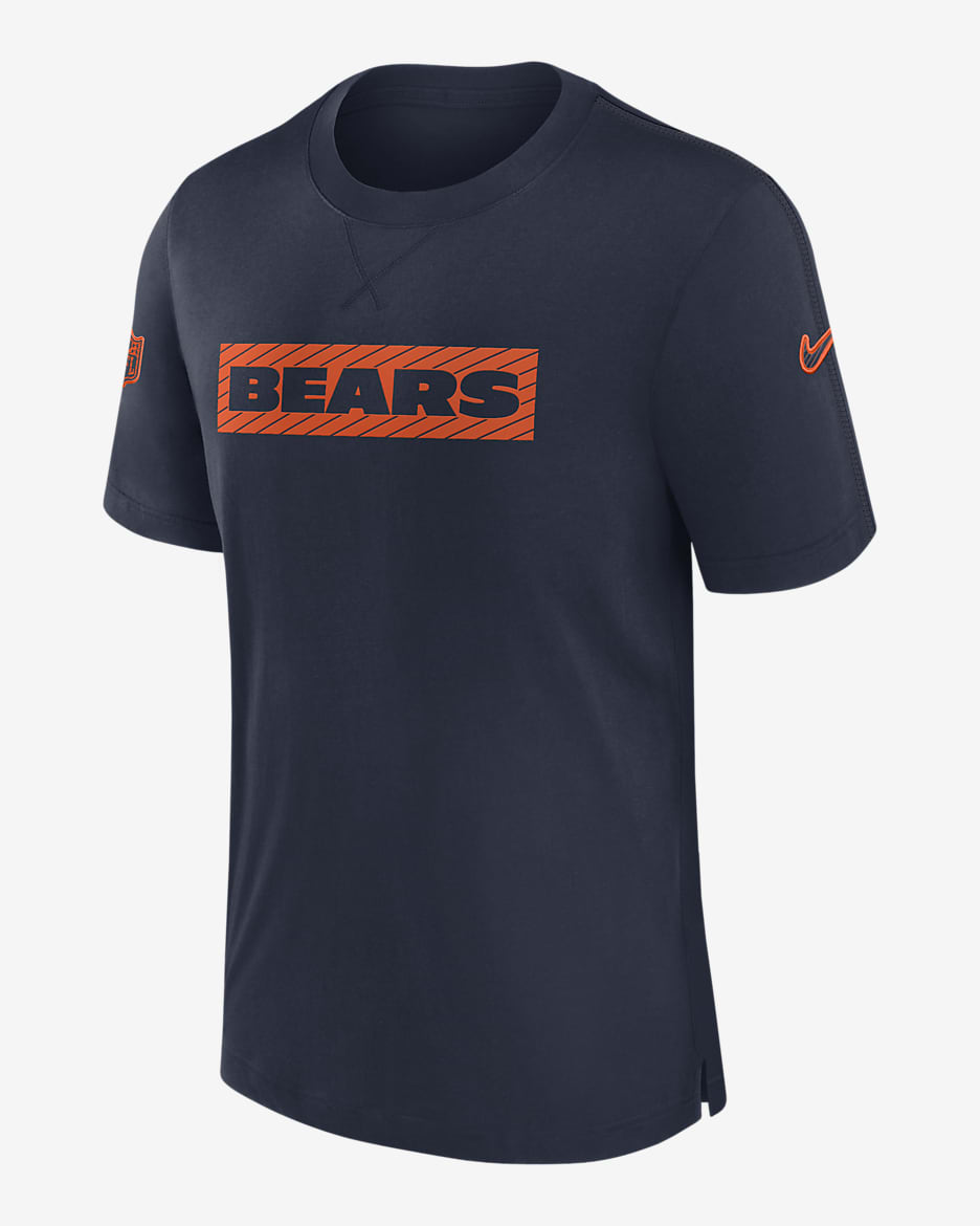 Chicago Bears Sideline Player Men's Nike Dri-FIT NFL T-Shirt - Navy