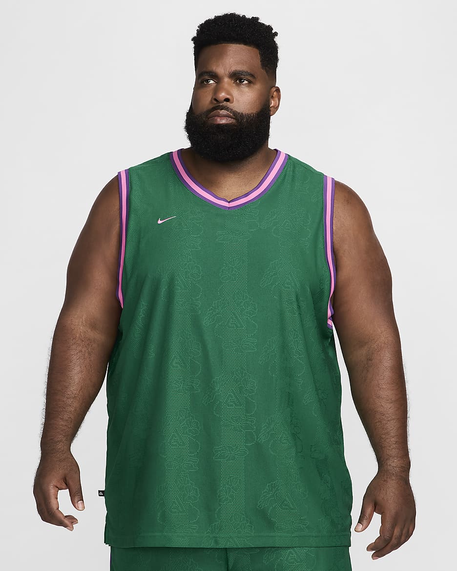 Maillot de basket Giannis Dri-FIT DNA pour homme - Malachite/Noir/Playful Pink