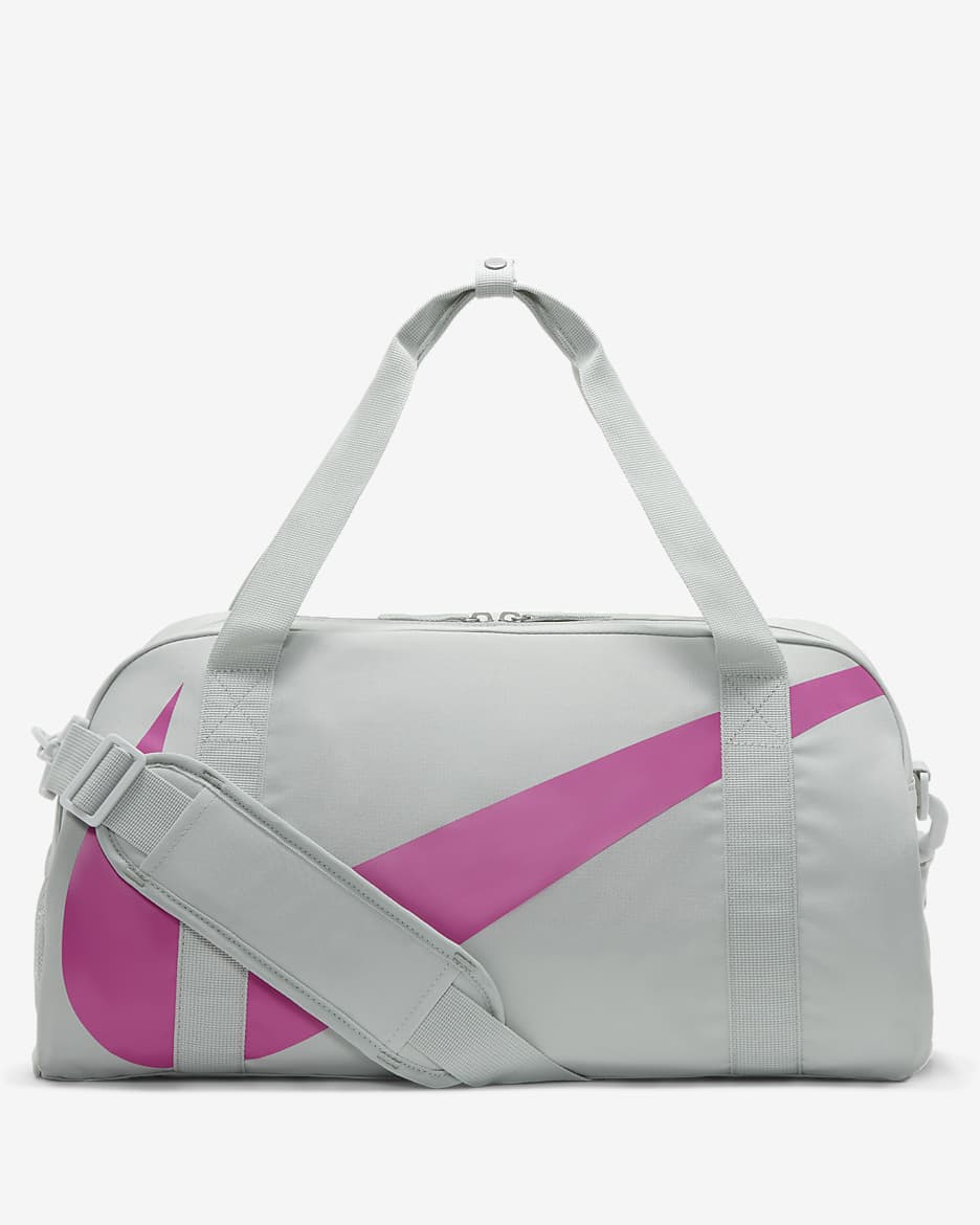 Nike Gym Club 兒童包款 (25 公升) - Light Silver/Light Silver/Active Fuchsia