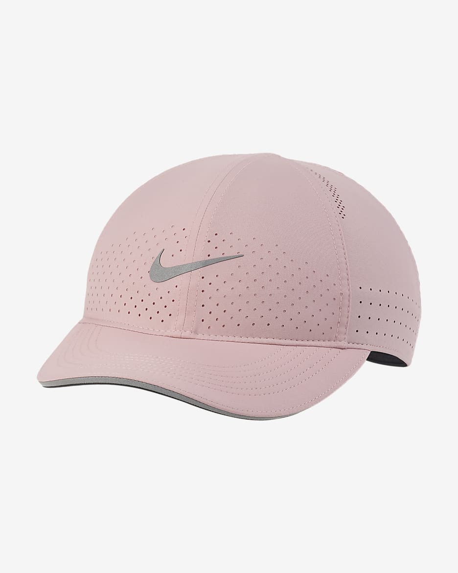 Gorra de running para mujer Nike Featherlight - Rosa vidrio