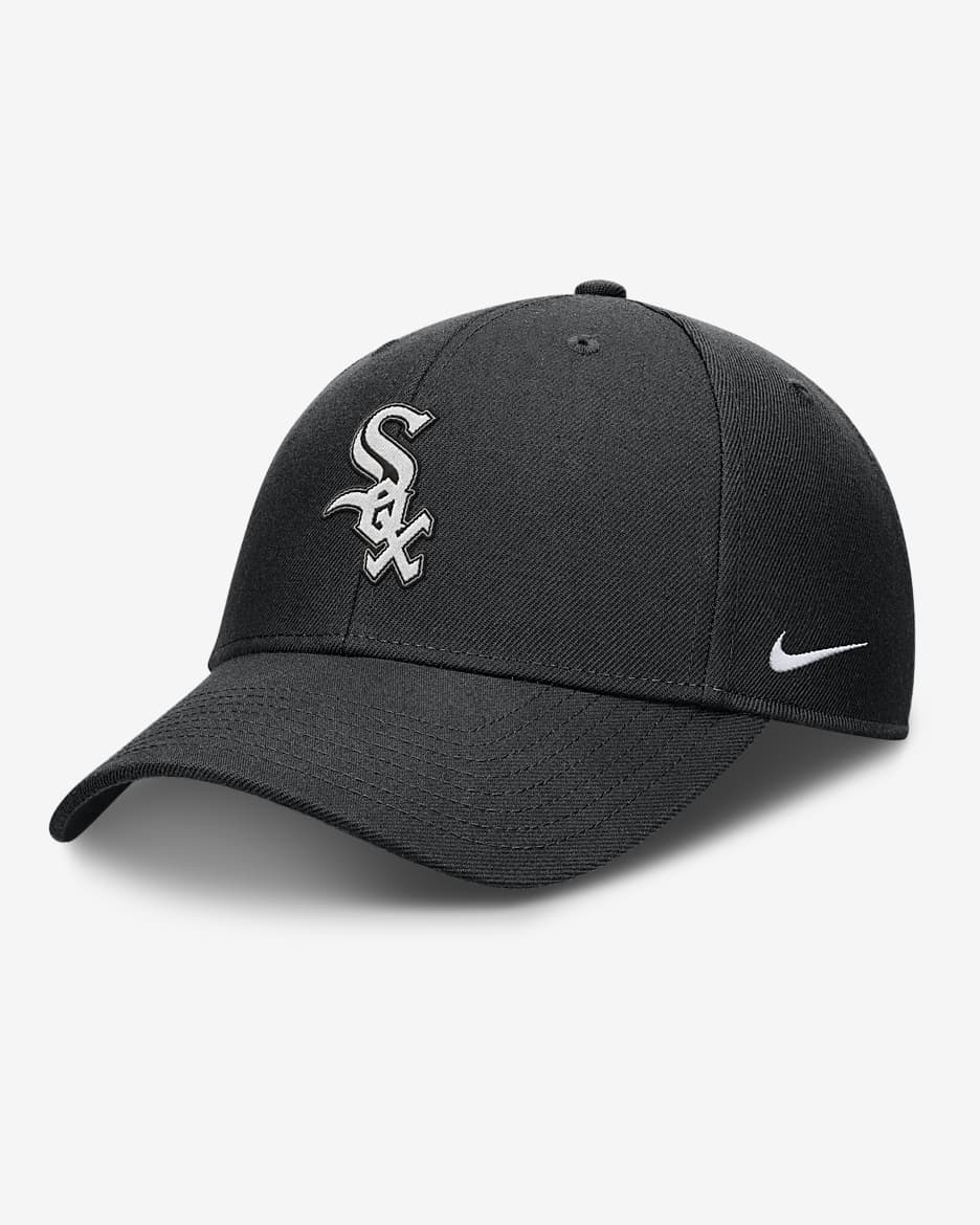 Chicago White Sox Evergreen Club Men's Nike Dri-FIT MLB Adjustable Hat - Black