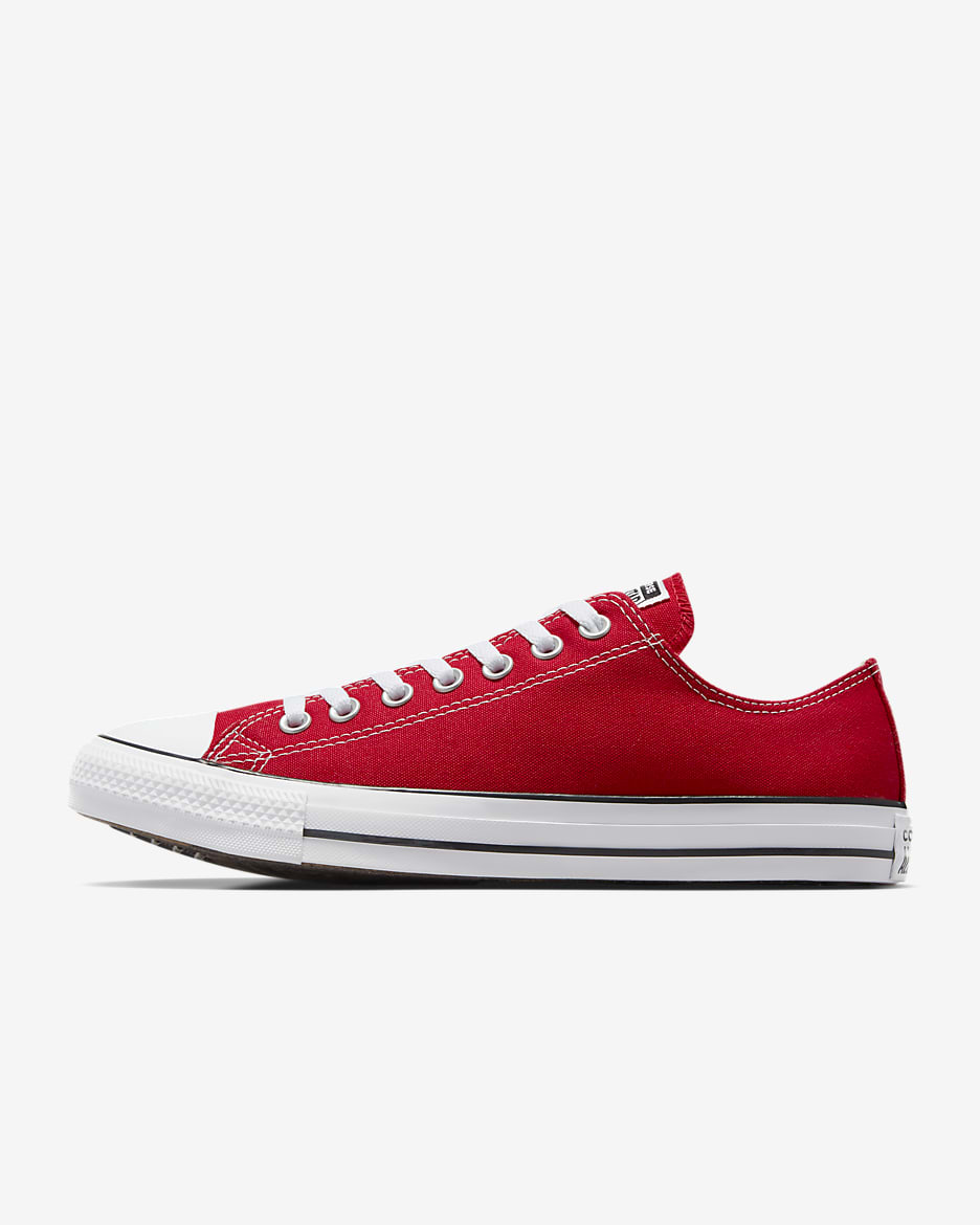 Tenis unisex Converse Chuck Taylor All Star Low Top - Rojo